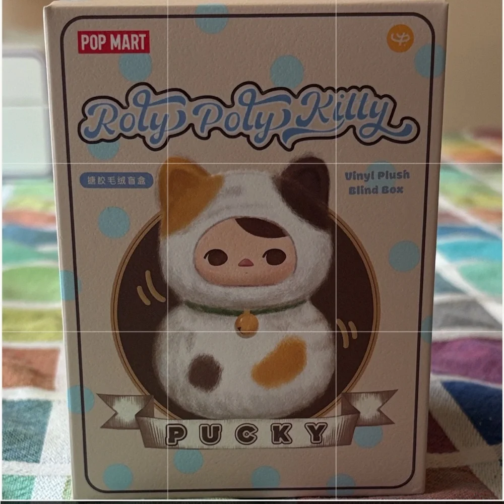 🐱 POP MART PUCKY ROLY POLY KITTY SERIES VINYL PLUSH BLIND BOX 🐱 NWT 🐱